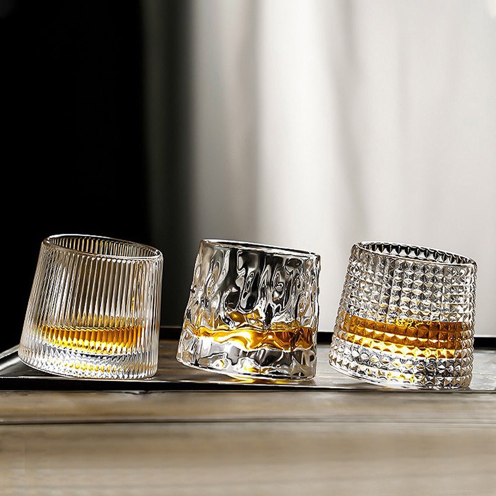Vance Old-Fashioned Rotating Glasses